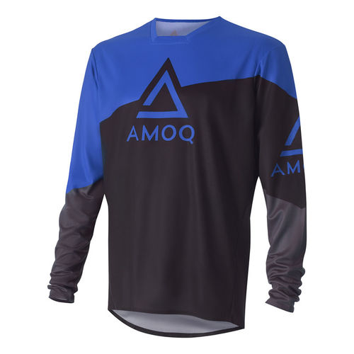 AMOQ Ascent Strive Ajopaita Musta/Sininen